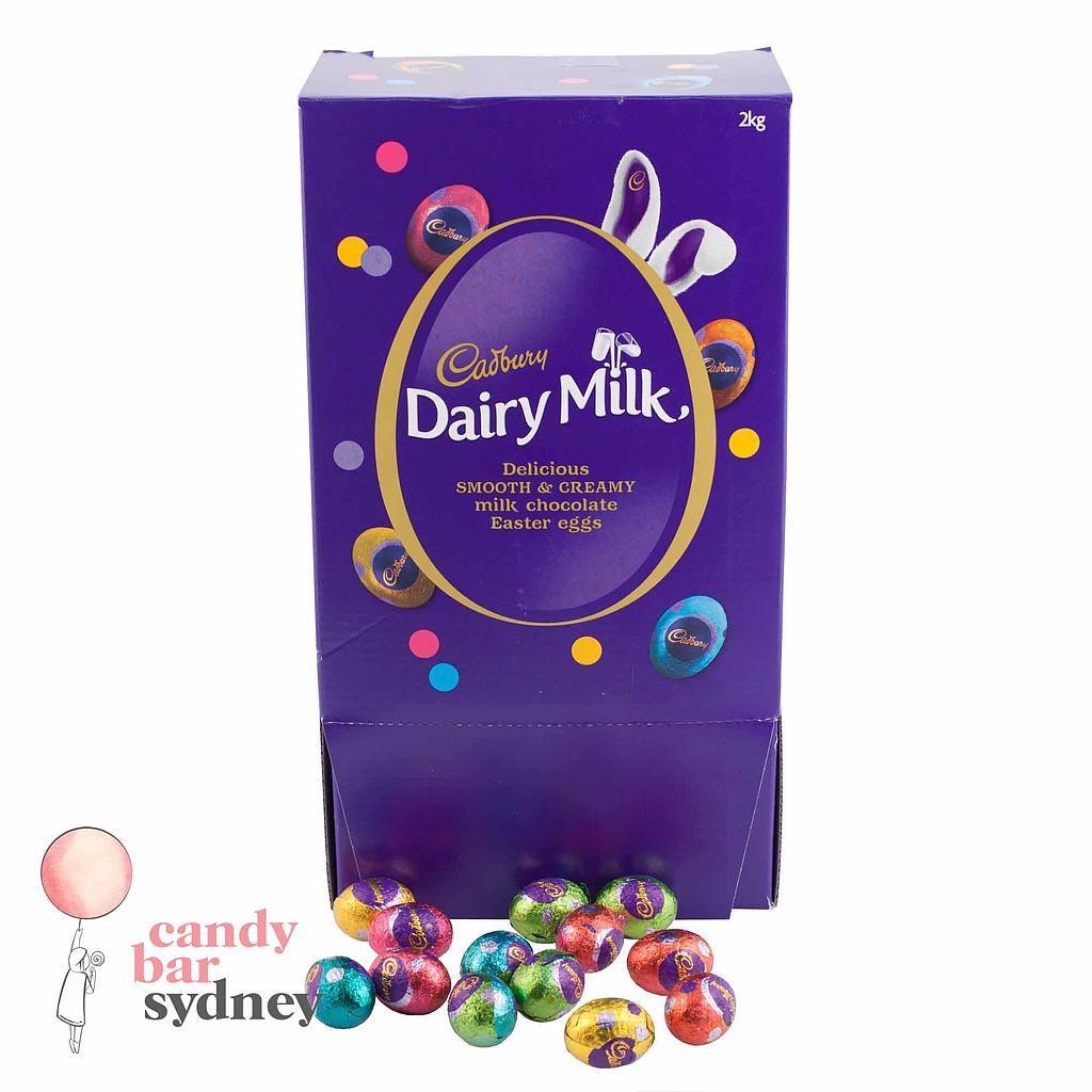 Cadbury Dairy Milk Mini Easter Egg Dispenser 2kg Candy Bar Sydney